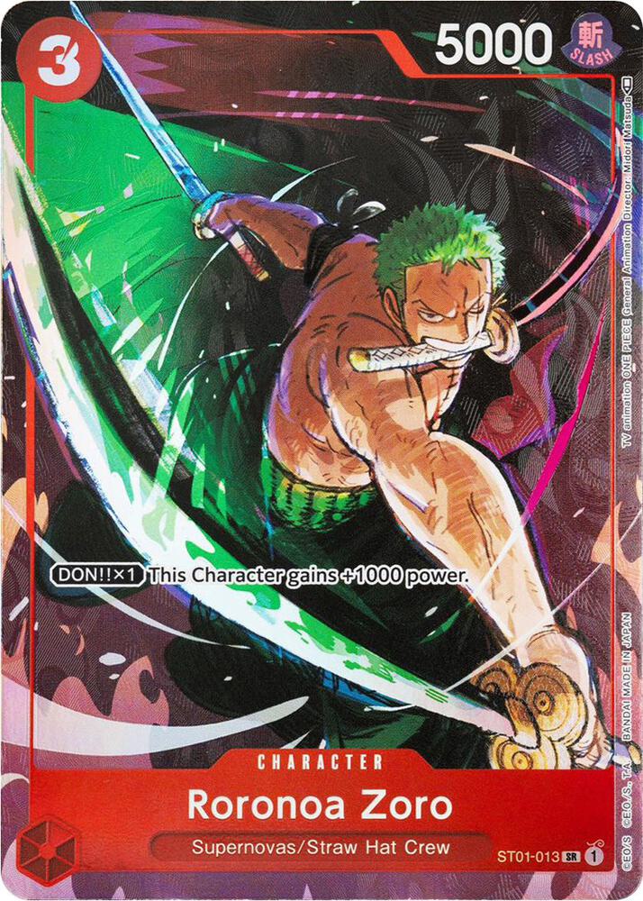 Roronoa Zoro (Gift Collection 2023) - One Piece Promotion Cards - ST01-013