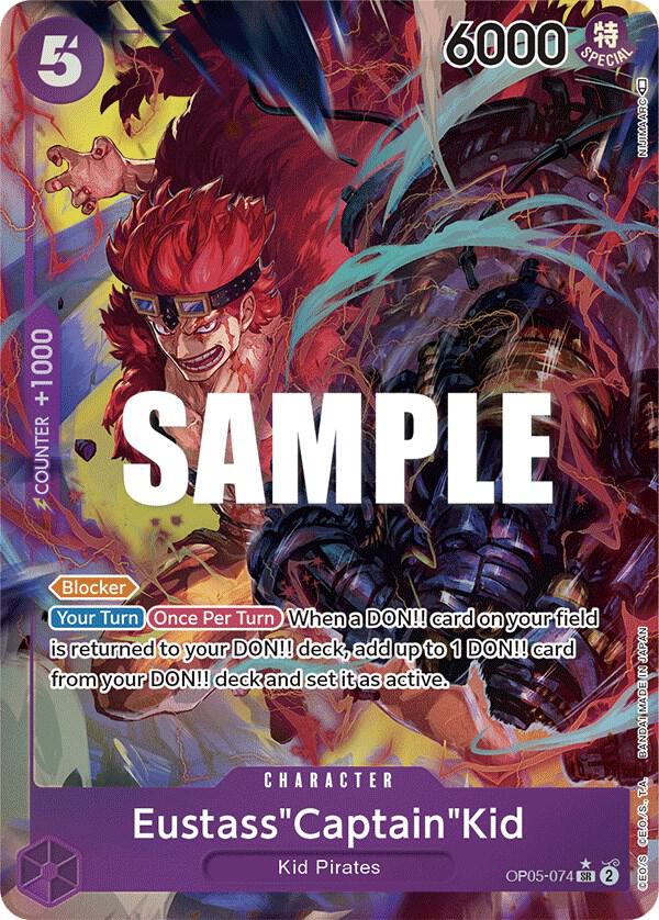 Eustass"Captain"Kid (Alternate Art) - Awakening of the New Era - OP05-074