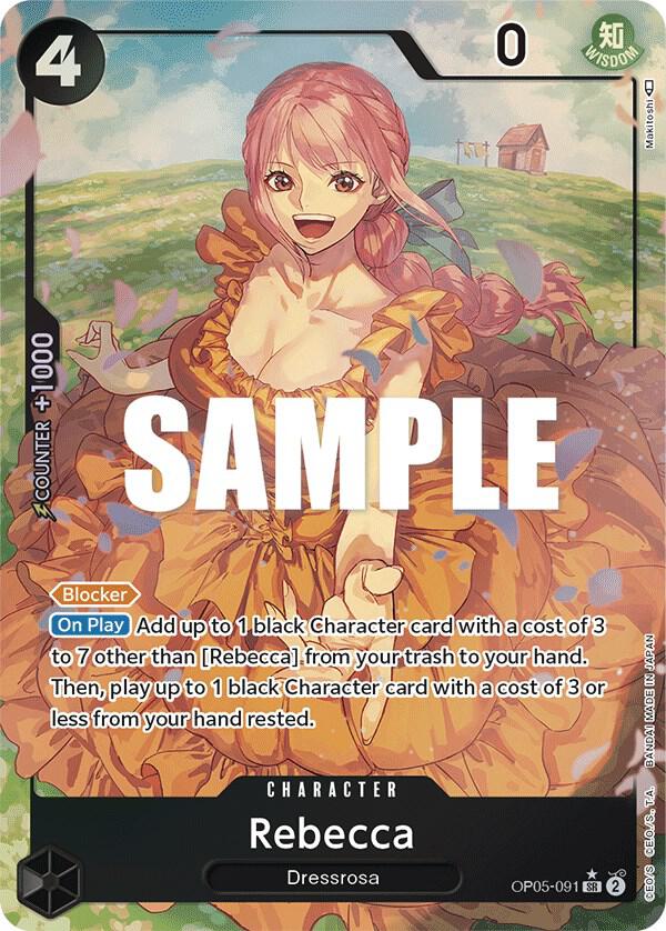Rebecca (Alternate Art) - Awakening of the New Era - OP05-091