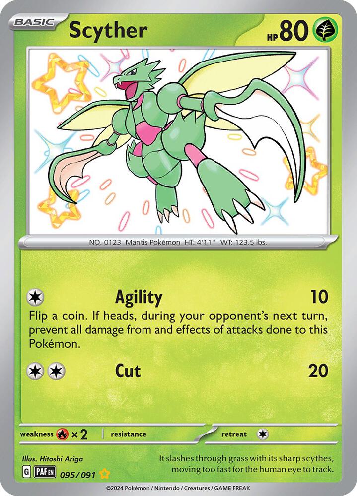 Scyther - SV: Paldean Fates - 095/091