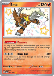 Entei - SV: Paldean Fates - 112/091