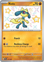 Riolu - SV: Paldean Fates - 173/091