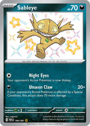 Sableye - SV: Paldean Fates - 184/091