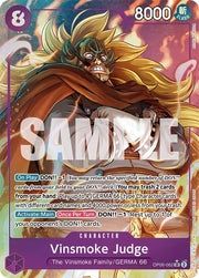Vinsmoke Judge (Alternate Art) - Wings of the Captain - OP06-062