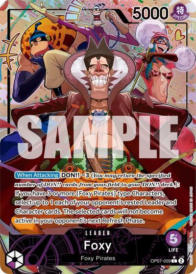 Foxy (059) (Parallel) - 500 Years in the Future - OP07-059