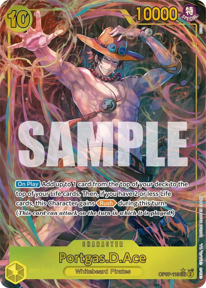 Portgas.D.Ace (119) (Parallel) - 500 Years in the Future - OP07-119