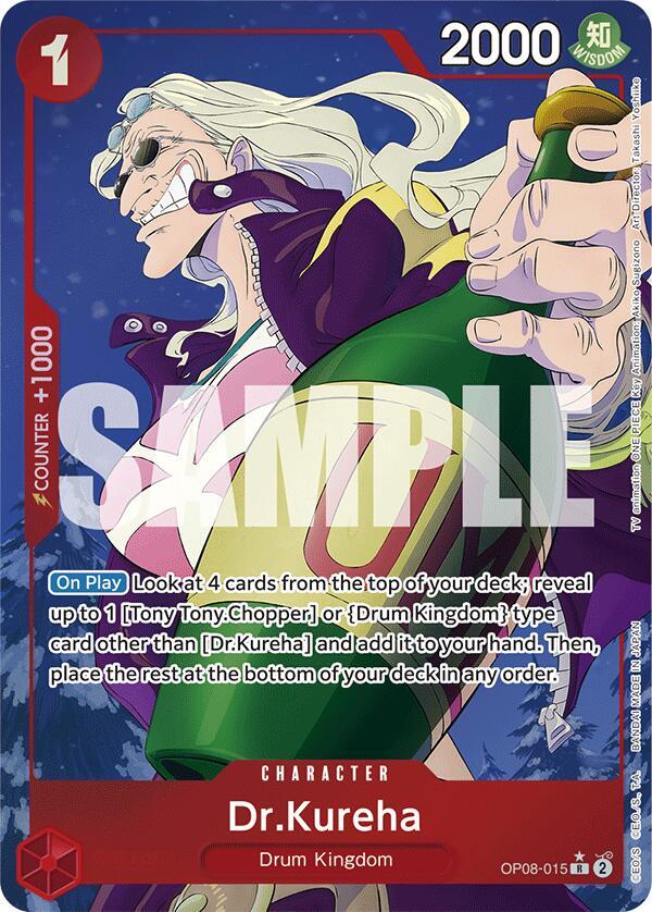 Dr.Kureha (Parallel) - Two Legends - OP08-015