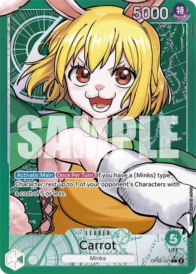 Carrot (021) (Parallel) - Two Legends - OP08-021