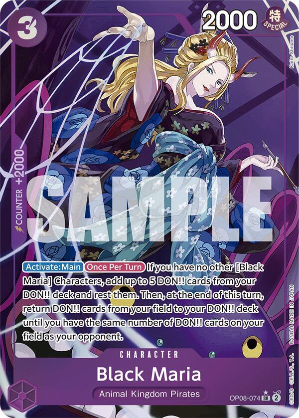 Black Maria (Parallel) - Two Legends - OP08-074