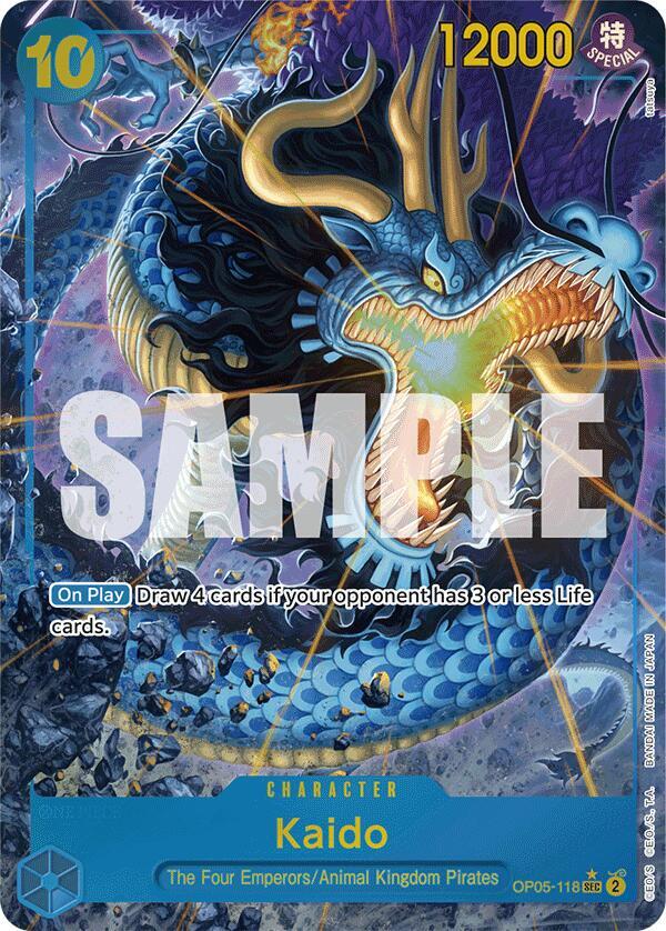 Kaido (OP05-118) (Alternate Art) - Premium Booster -The Best- - OP05-118
