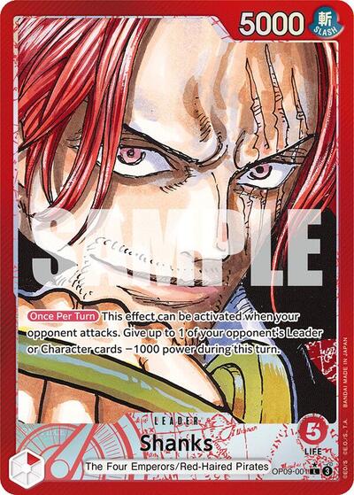 Shanks (001) (Parallel) - Emperors in the New World - OP09-001