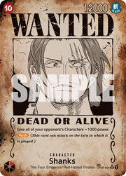 Shanks (004) (Wanted Poster) - Emperors in the New World - OP09-004