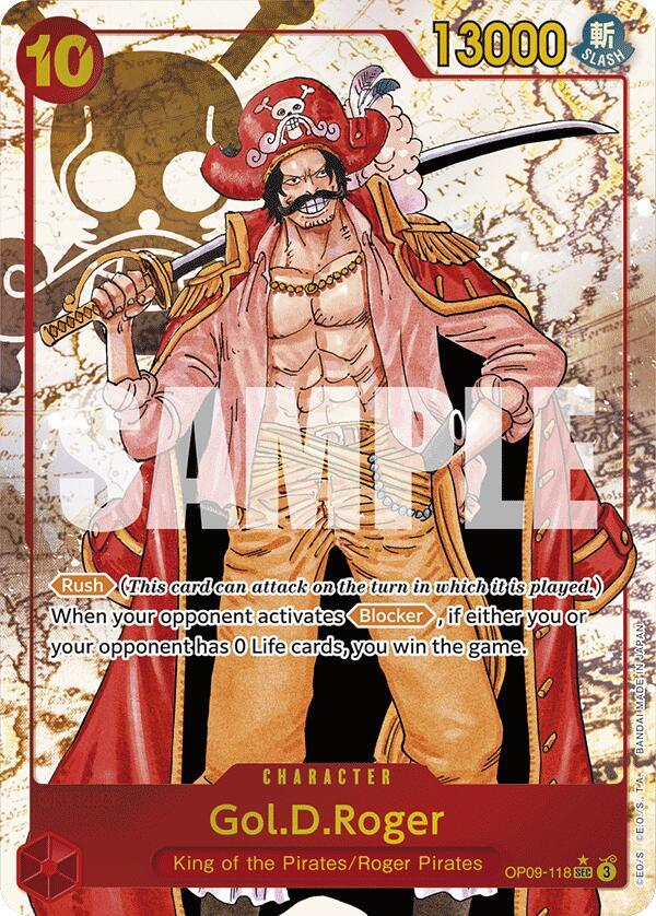 Gol.D.Roger (Alternate Art) - Emperors in the New World - OP09-118