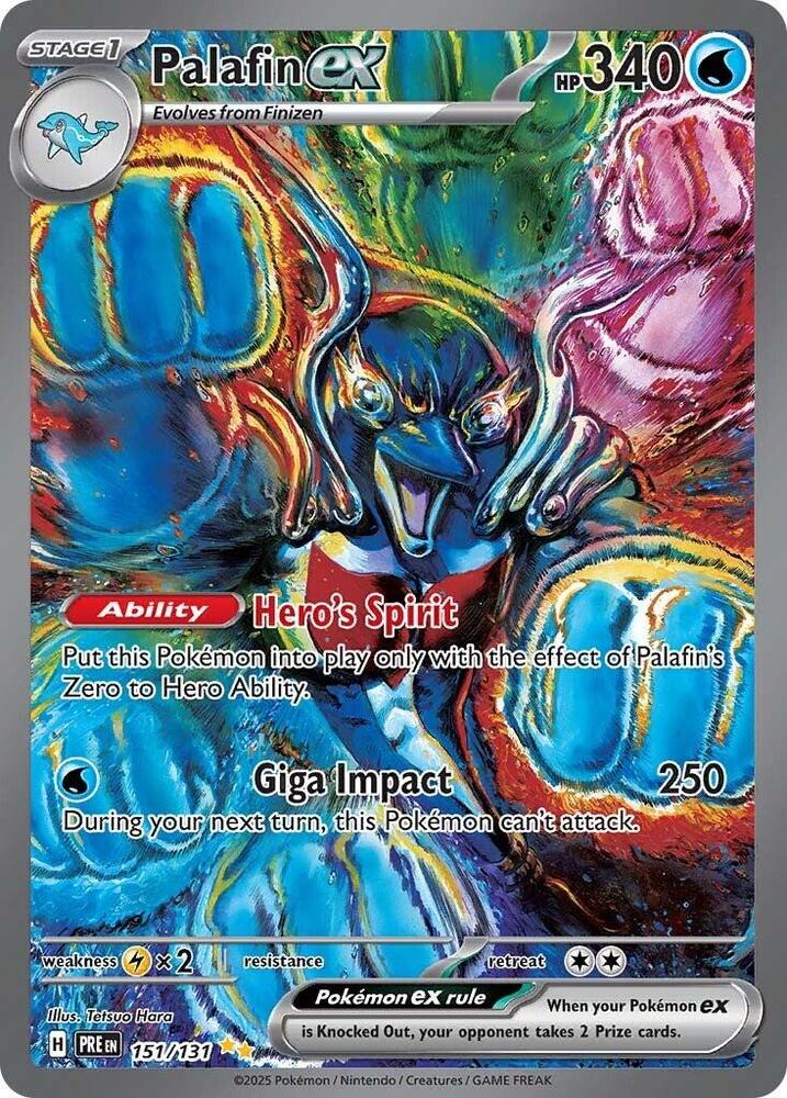 Palafin ex - SV: Prismatic Evolutions - 151/131