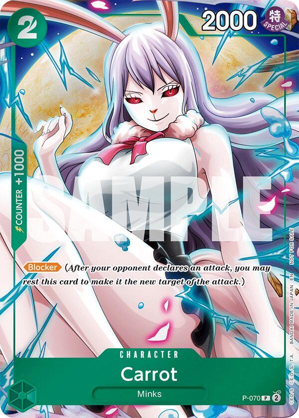 Carrot (Event Pack Vol. 6) - One Piece Promotion Cards - P-070