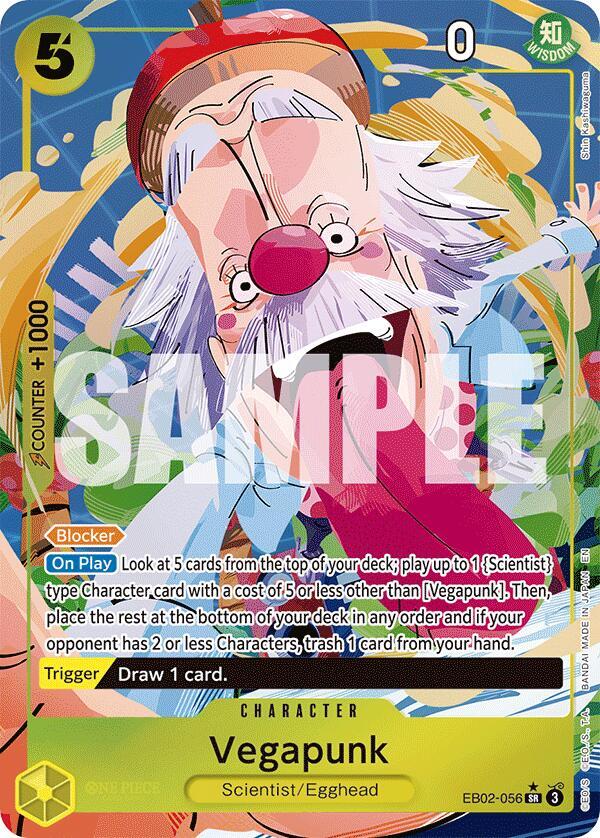 Vegapunk (Alternate Art) - Extra Booster: Anime 25th Collection - EB02-056