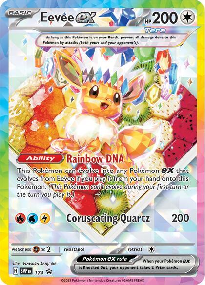 Eevee ex - 174 - SV: Scarlet & Violet Promo Cards - 174