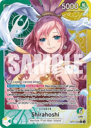 Shirahoshi (022) (Alternate Art) - A Fist of Divine Speed - OP11-022