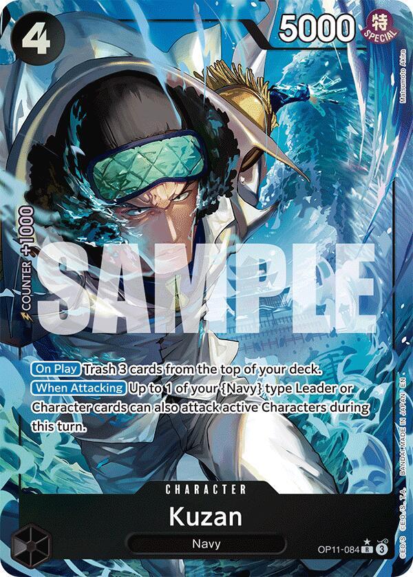 Kuzan (Alternate Art) - A Fist of Divine Speed - OP11-084