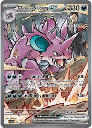Team Rocket's Nidoking ex - 233/182 - SV10: Destined Rivals - 233/182
