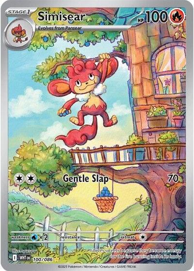 Simisear - 100/086 - SV: White Flare - 100/086