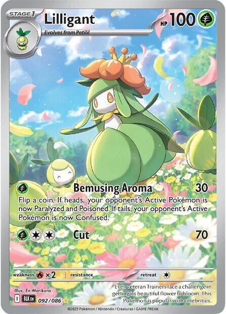Lilligant - 092/086 - SV: Black Bolt - 092/086