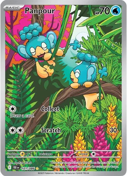 Panpour - 101/086 - SV: Black Bolt - 101/086