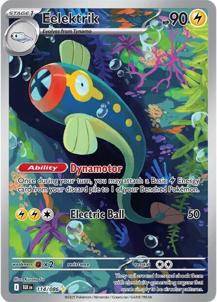 Eelektrik - 114/086 - SV: Black Bolt - 114/086
