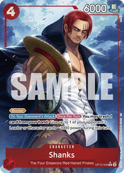 Shanks (008) (Alternate Art) - Legacy of the Master - OP12-008