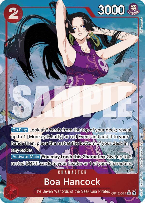 Boa Hancock (Alternate Art) - Legacy of the Master - OP12-014