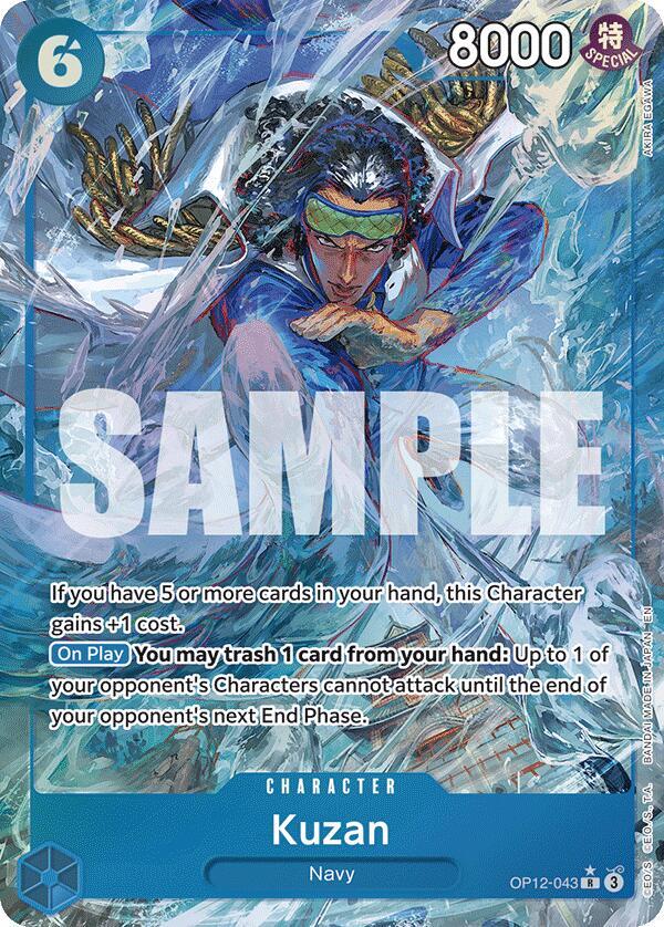 Kuzan (043) (Alternate Art) - Legacy of the Master - OP12-043