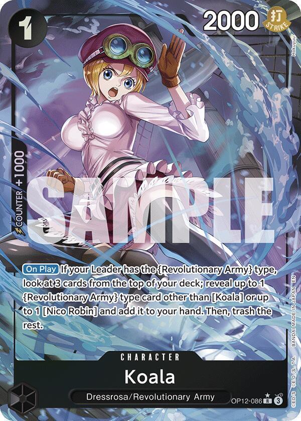 Koala (086) (Alternate Art) - Legacy of the Master - OP12-086