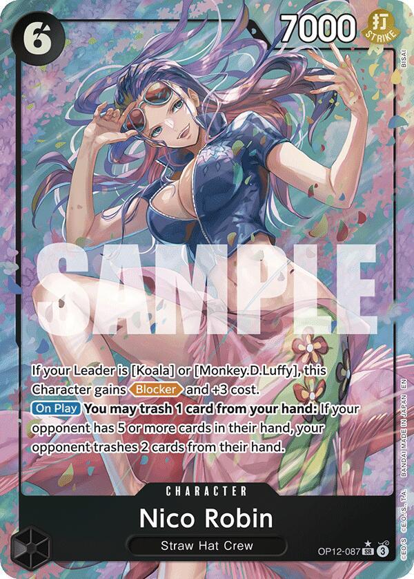 Nico Robin (Alternate Art) - Legacy of the Master - OP12-087