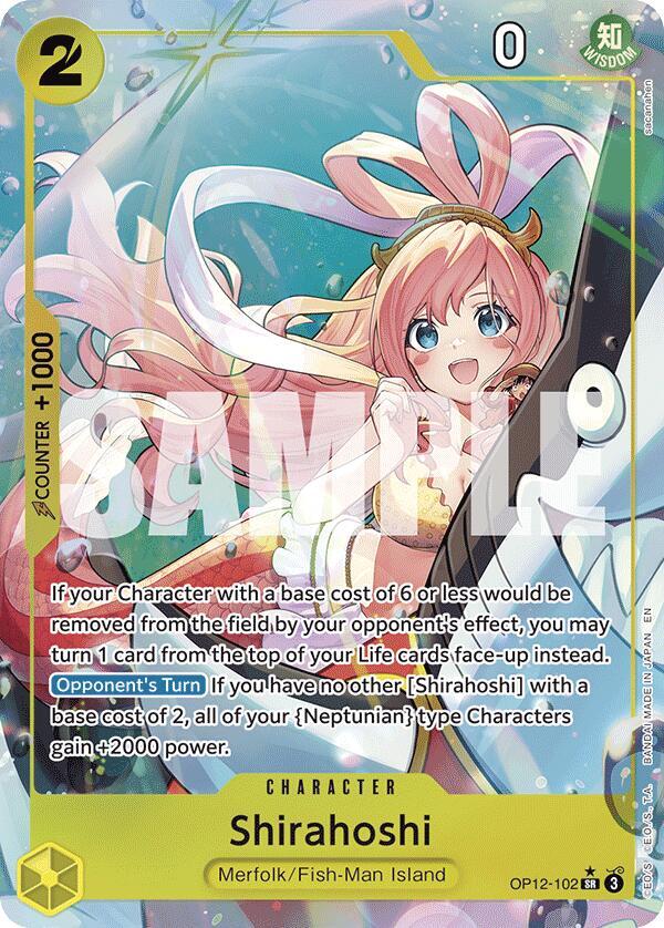 Shirahoshi (Alternate Art) - Legacy of the Master - OP12-102