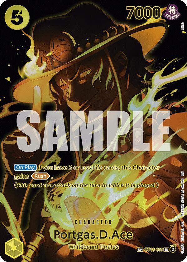 Portgas.D.Ace (SP) - Legacy of the Master - ST13-011