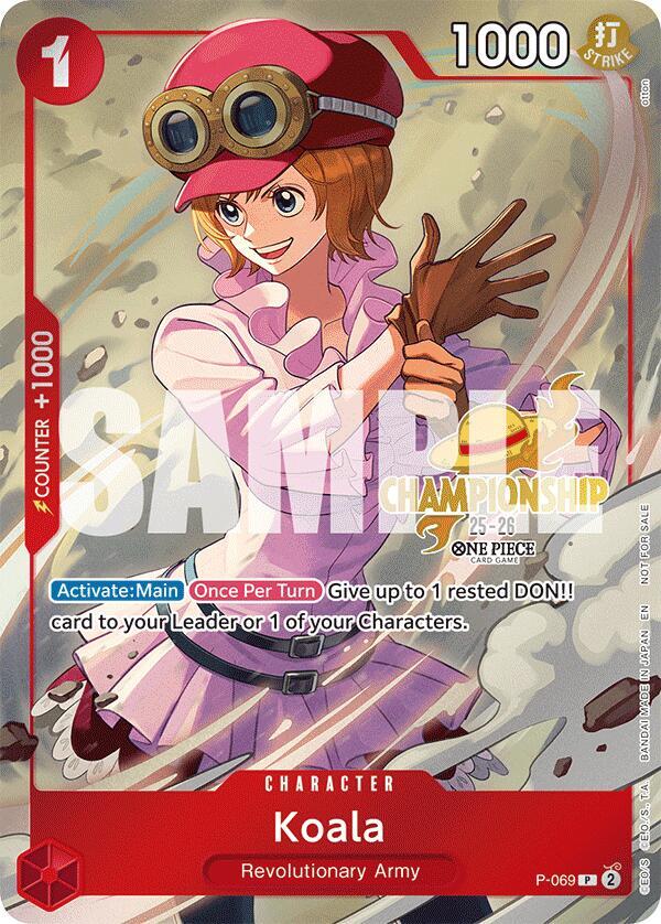 Koala (CS 25-26 Event Pack) - One Piece Promotion Cards - P-069