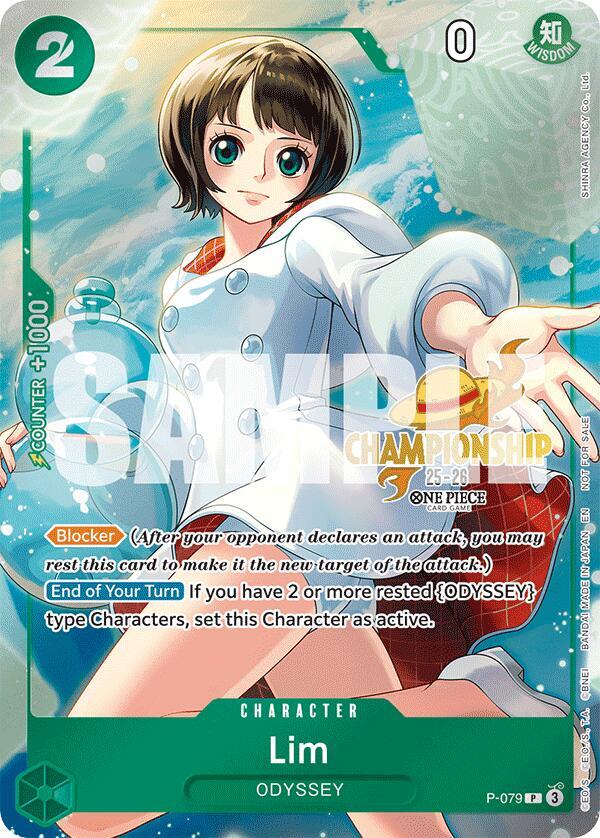 Lim (CS 25-26 Event Pack) - One Piece Promotion Cards - P-079