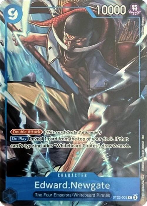Edward.Newgate (Premium Card Collection -6 assort vol.1-) - One Piece Promotion Cards - ST22-003