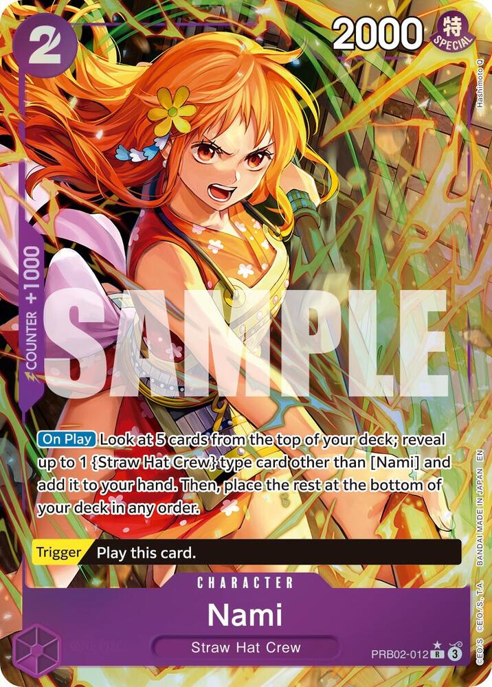 Nami (Alternate Art) - Premium Booster -The Best- Vol. 2 - PRB02-012