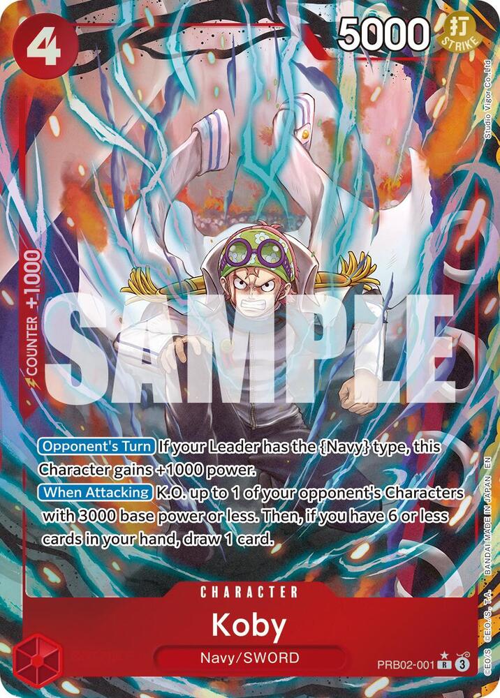 Koby (Alternate Art) - Premium Booster -The Best- Vol. 2 - PRB02-001