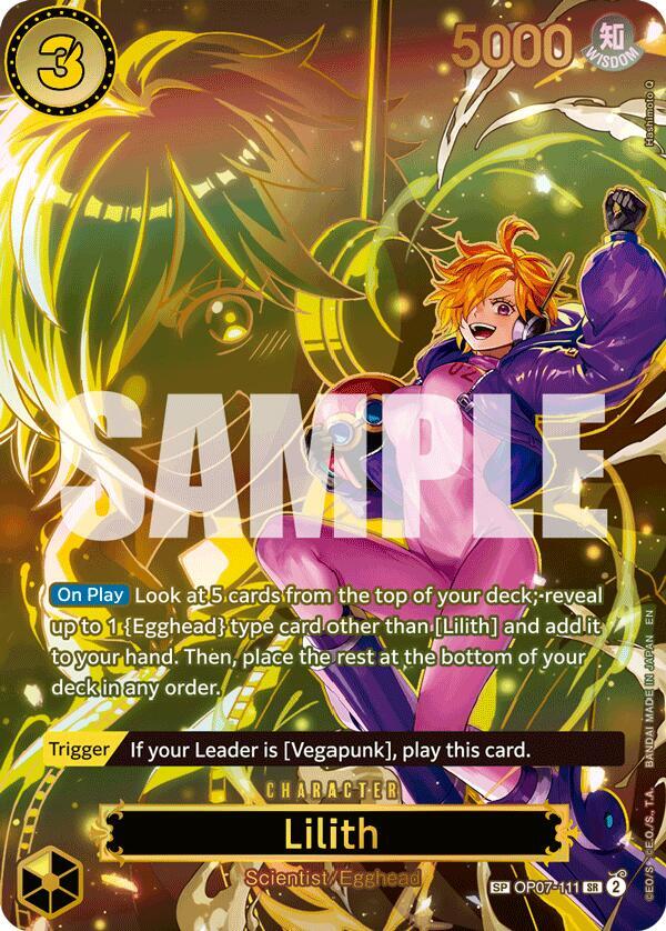 Lilith - OP07-111 (SP) - Carrying On His Will - OP07-111