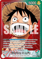 Monkey.D.Luffy (001) (Alternate Art) - Carrying On His Will - OP13-001