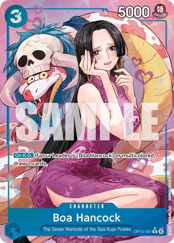 Boa Hancock (Alternate Art) - Carrying On His Will - OP13-051