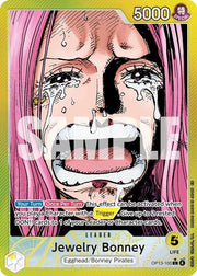 Jewelry Bonney (100) (Alternate Art) - Carrying On His Will - OP13-100