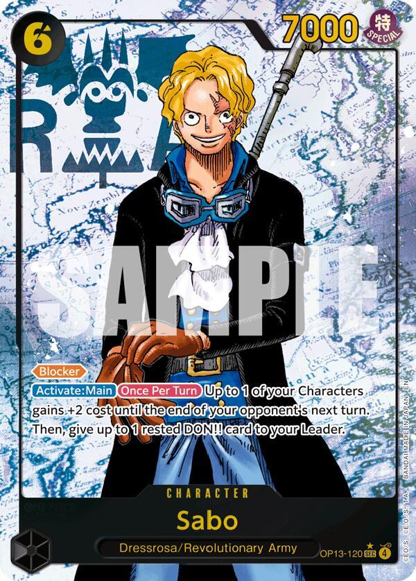 Sabo (120) (Parallel) - Carrying On His Will - OP13-120