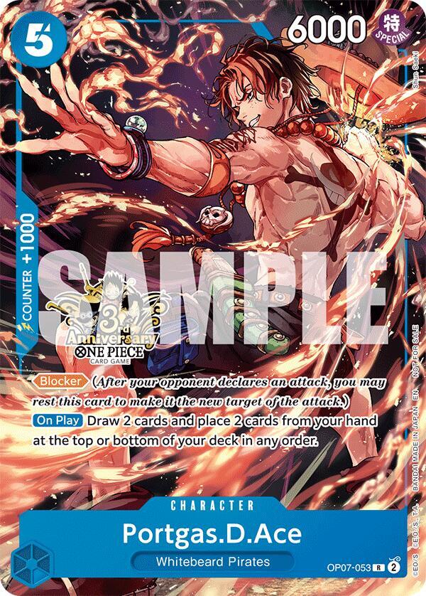 Portgas.D.Ace - OP07-053 (3rd Anniversary Tournament 3 Brothers Pack) - Carrying On His Will: 3rd Anniversary Tournament Cards - OP07-053