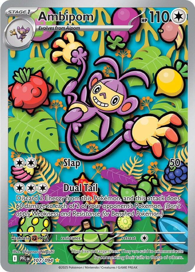 Ambipom - 107/094 - ME02: Phantasmal Flames - 107/094