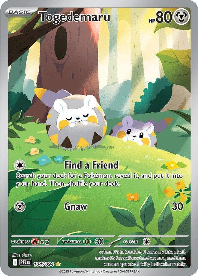 Togedemaru - 104/094 - ME02: Phantasmal Flames - 104/094