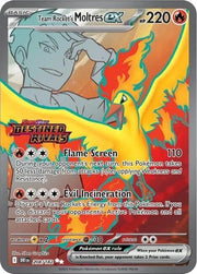 Team Rocket's Moltres ex - 208/182 (Destined Rivals Stamp) - Miscellaneous Cards & Products - 208/182