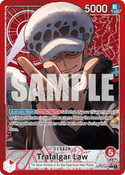 Trafalgar Law - OP14-001 (Alternate Art) - The Azure Sea's Seven - OP14-001